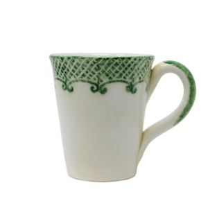 Textured Ceramic Coffee Mug with Decorative Finish
