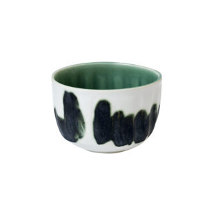 Copper Green Reactive-Glaze Glazed Bowl