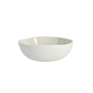 Quartz White Organic Decorative Bowl