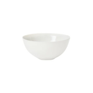 Quartz White Hand-Finished Medium Table Bowl